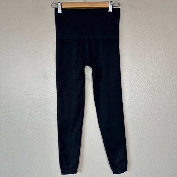 Spanx Women's Leggings High Rise Athletic Workout High Impact Black Large - Picture 4 of 4